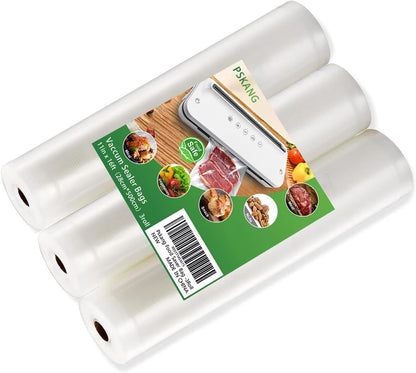 Vacuum Sealer Bags Rolls - BPA-Free Heavy Duty 11" x 16' | Puncture Prevention for Airtight Food Storage