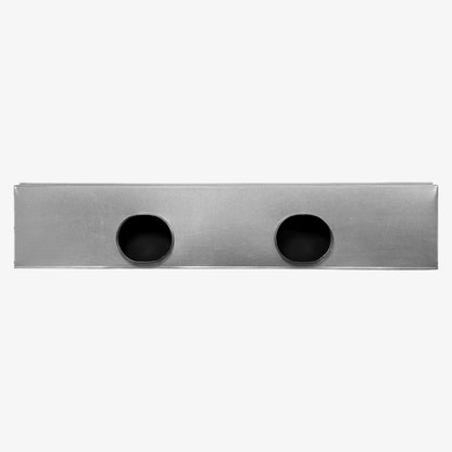 BUILDMART - 60" Plenum Box for [60" Linear Slot Diffuser - (2 Slot) Double Slot] Premium Insulated Galvanized Sheet Metal Plenum Box for Heating and Cooling - Texas Buildmart