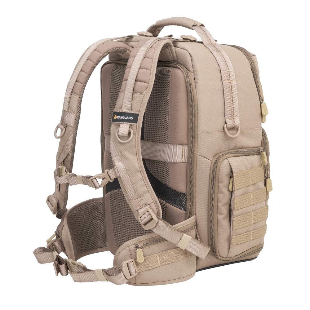 VANGUARD VEO Range T48 Backpack for Pro DSLR/Mirrorless Cameras, Tactical Style – Beige
