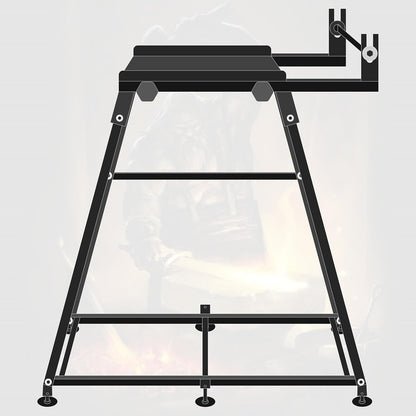 SIMOND STORE Forge Starter kit Stand - Compatible with All Single Burner Blacksmith Forge Kit - Steel Blacksmithing Starter Kit - Propane Forge Kit Stand 12 inch Home Forge Starter Kit Tool Stand…