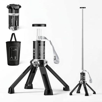NJZ Rechargeable Camping Light, 20000mAh Telescopic Lantern with Stand, Waterproof Outdoor Light with 3 Brightness Levels for Camping, RV & Emergency
