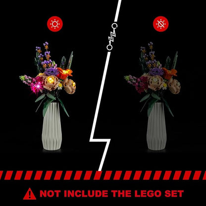 BRIKSMAX Led Light Kit for Lego-10280 Flower Bouquet - Compatible with Lego Icons Building Set- Not Include Lego Set