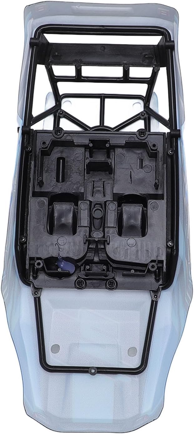 Alomejor 1/18 RC Car Body PVC Material Blue for Haiboxing 18859 18858 Stylish &amp Cool Design Easy Installation