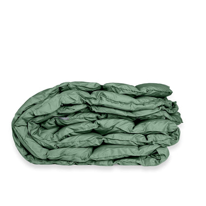 HEST Packable Comforter for Camping, Single Size - 100% Recycled Polyester Fill and Premium Quiet Fabric - Perfect for Hiking, Backpacking & Outdoor Adventures