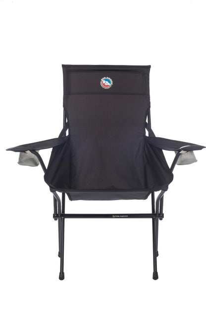 Big Agnes Big Six Armchair - High & Wide Luxury Camp Chair, Black