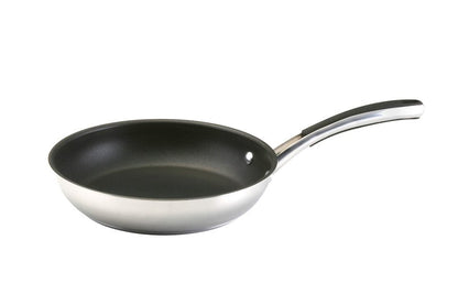 Farberware Millennium Stainless Steel Nonstick Frying Pan / Fry Pan / Skillet - 10 Inch, Silver