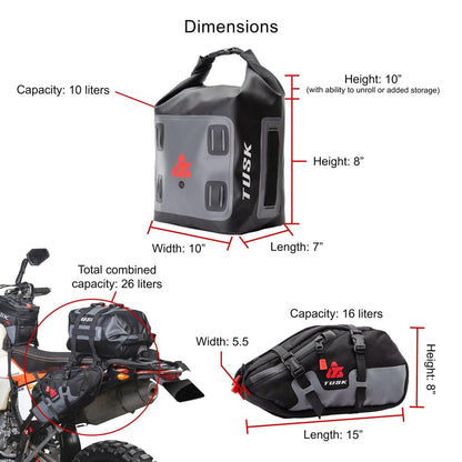 TUSK Traverse Pannier Bags Base System