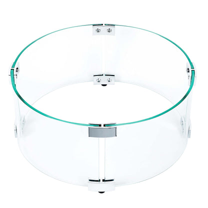 Celestial 14" Round Wind Guard for Gas Fire Pits