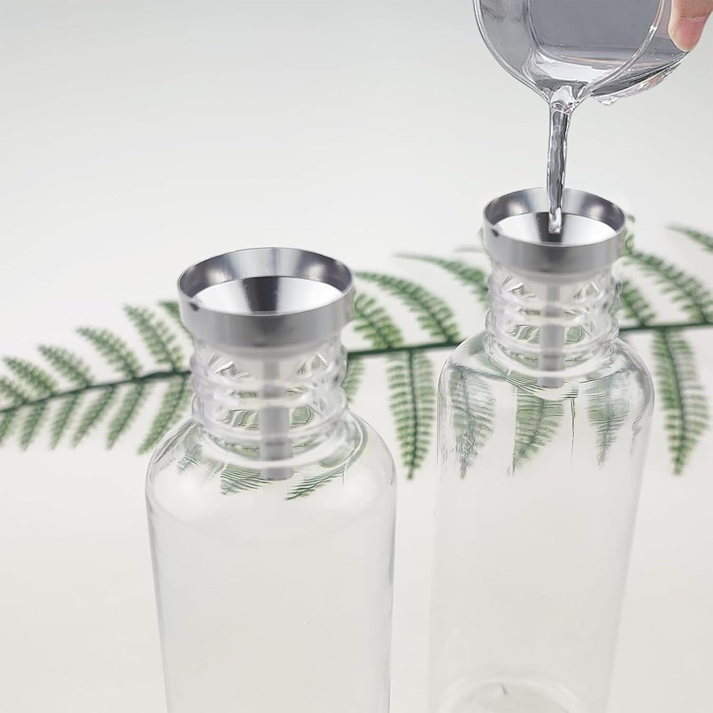 Mini Metal Funnel - Leakproof Essential Oil & Perfume Transfer Tool | Compact Design for Bottles