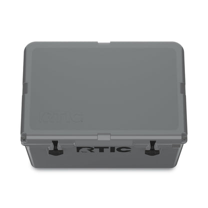 RTIC 45QT Ultra-Tough Cooler Hard Insulated Portable Ice Chest Box for Beach, Drink, Beverage, Camping, Picnic, Fishing, Boat, Barbecue, Dark Grey