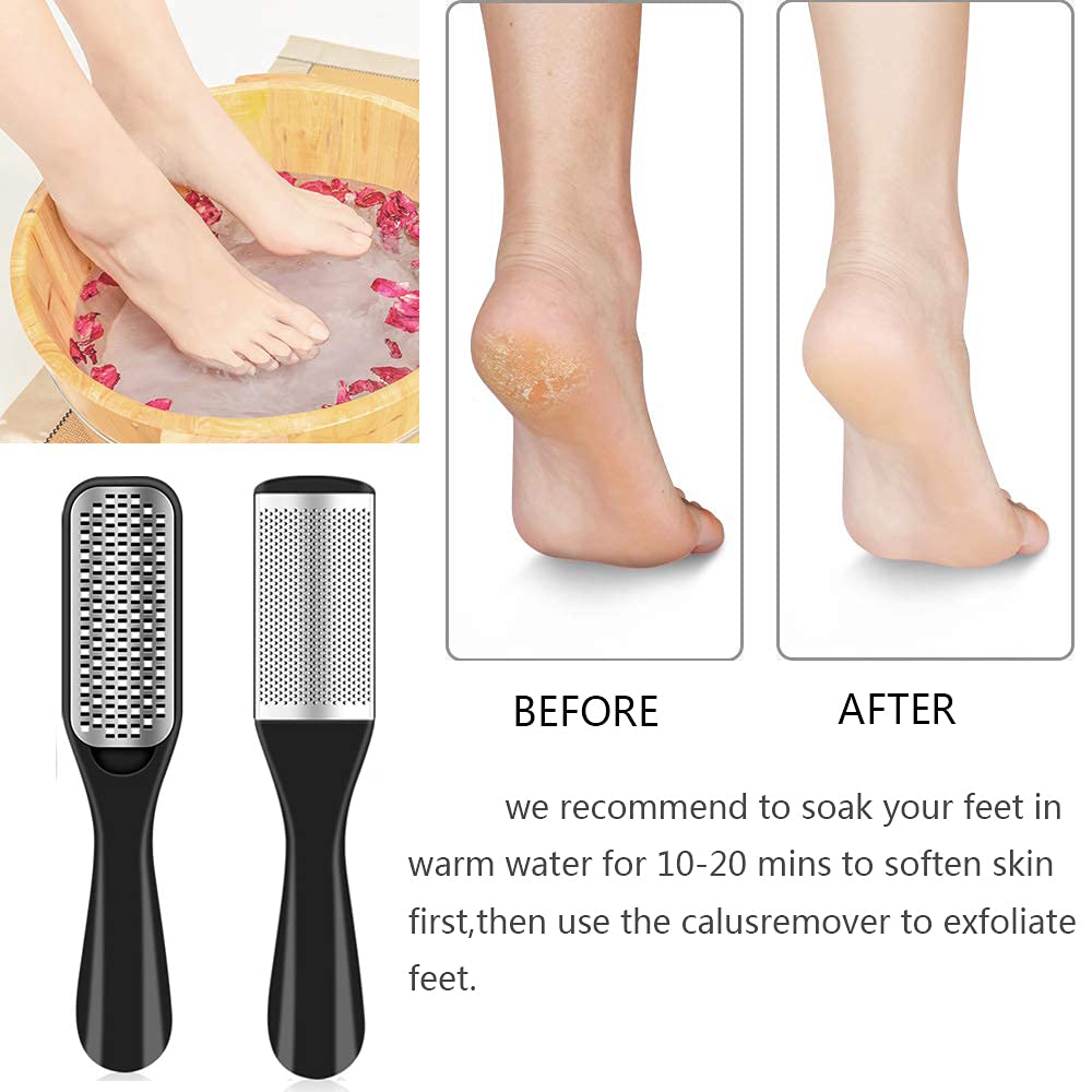 36 in 1 Pedicure Kit, Professional Pedicure Tools Foot Rasp Foot Dead Skin Remover for Home & Salon Care