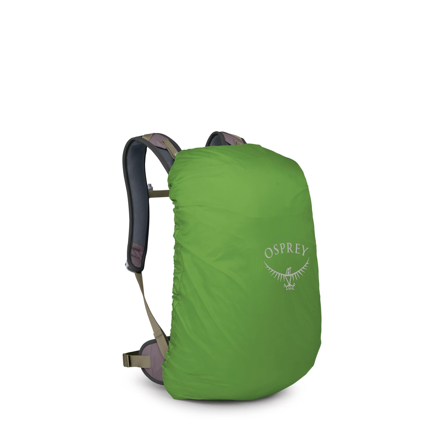 Osprey Hikelite 18L Durable Hiking Backpack - Travel Daypack with Rain Cover for Men and Women, Graphite Purple