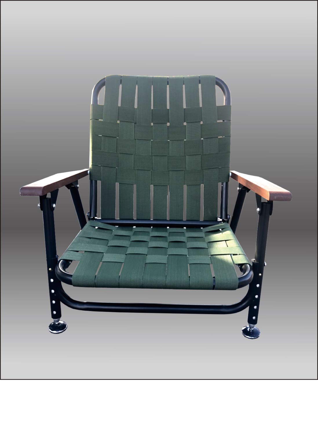 One and Done Pro All Terrain Leveled Chair™ Height Adjustable Long Hour Comfort Always Leveled in Various terrains Low Profile Turkey Hunting Chair (Cool Gray)
