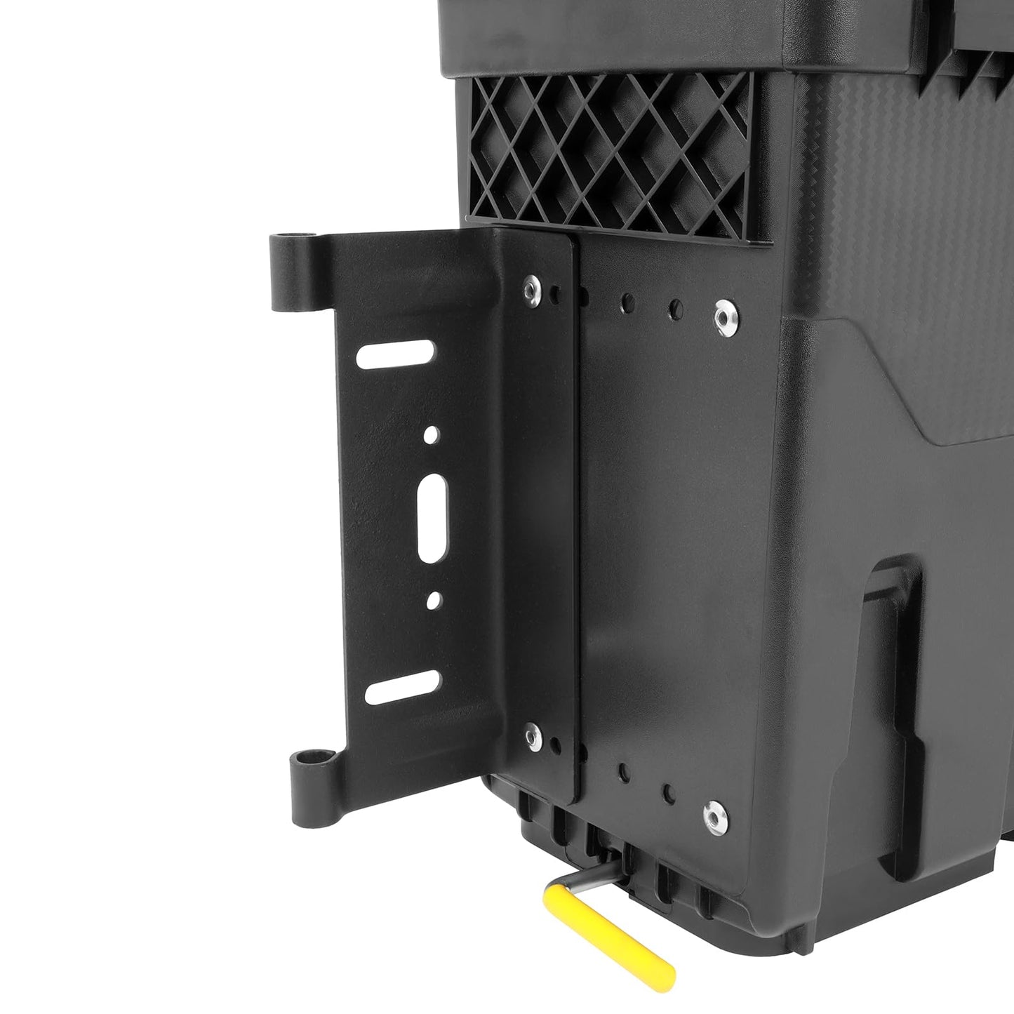 SCITOO Left Driver Side Truck Bed Tool Box for Ford F-150 97-14,Multi-Compartment Dividers Organized Storage,Heavy Duty & No-Drill Installation