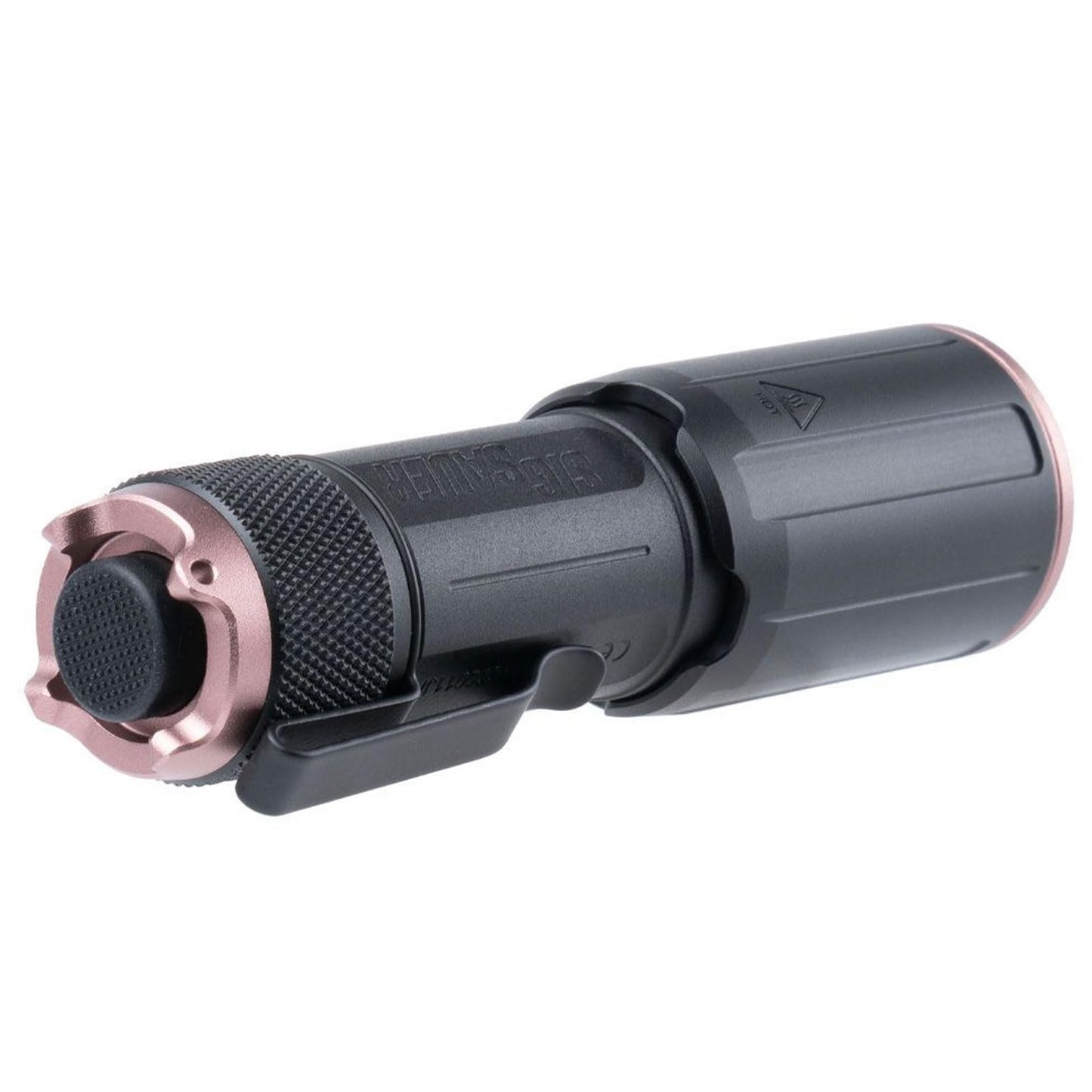 Sig Sauer Foxtrot-EDC 1350 Lumens Durable Waterproof Tactical Handheld Flashlight with Metal Deep Carry Pocket Clip, Compact Rose
