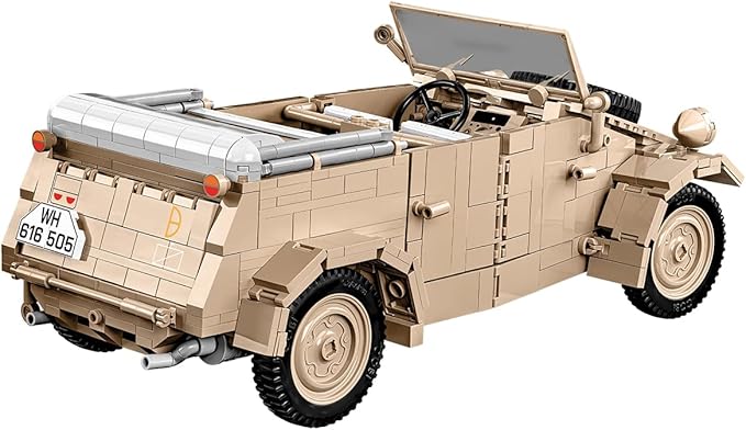 COBI Historical Collection WWII Kübelwagen (PKW Type 82) Vehicle Building Set 1326 Pieces