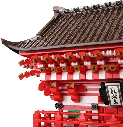2409Pcs Kiyomizu Temple Japan Building Set World Landmark Architecture Model Collectible Toy for Kids and Adults