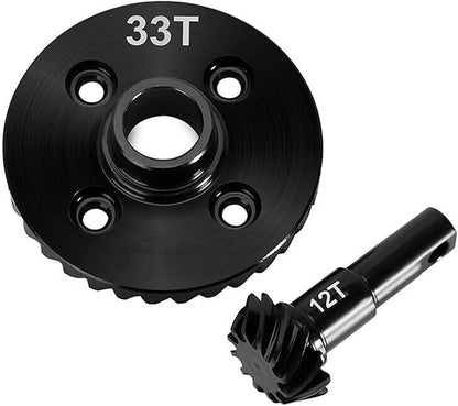 Steel 12T 33T Differential Gear Diff Gear Reduction Gear RC Parts for TRAXXAS TRX4 TRX6 RC Crawler Car