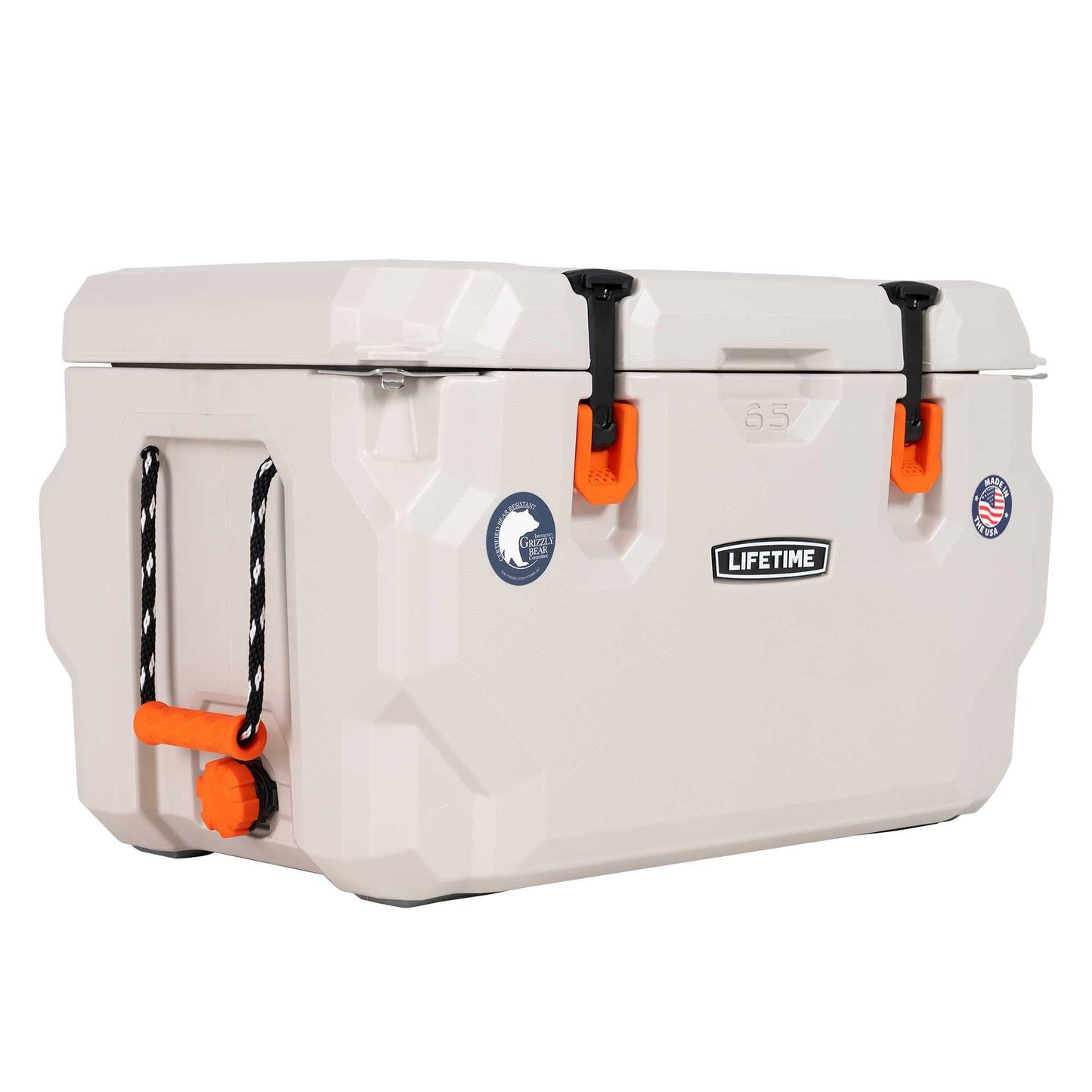 Lifetime 65 Quart Hard Cooler, High Performance Ice Chest