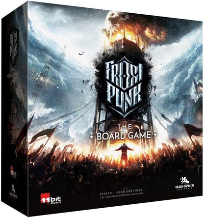 Frostpunk The Board Game - Manage Society in an Ice-Age Apocalypse! Cooperative Survival Strategy Game for Adults Ages 16+ 1-4 Players 120-150 Minute Playtime Made by Rebel Studio