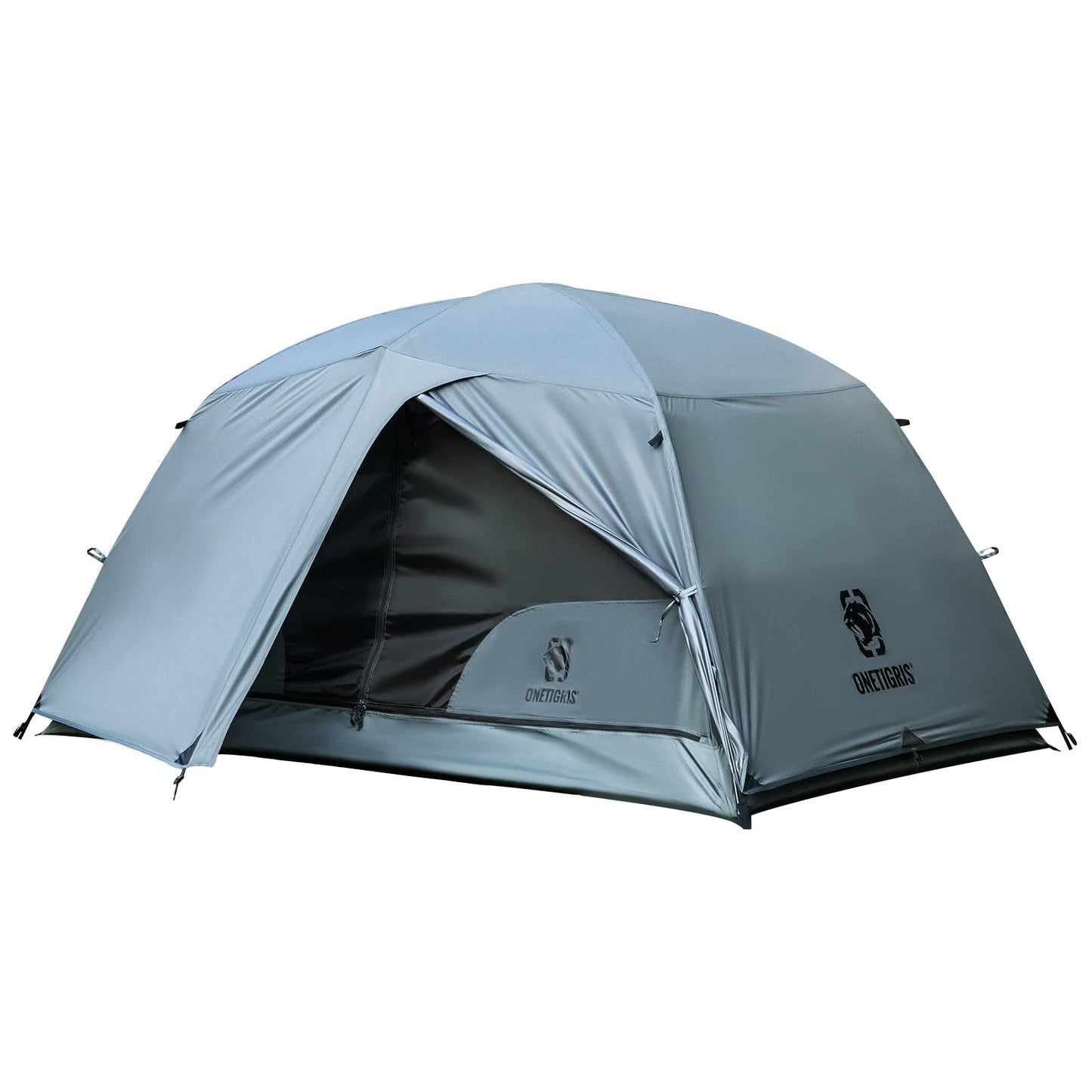 OneTigris COSMITTO 2 Person Backpacking Tent - Free Standing Lightweight Waterproof 3 Season Camping Tent for Outdoor Hiking Mountaineering