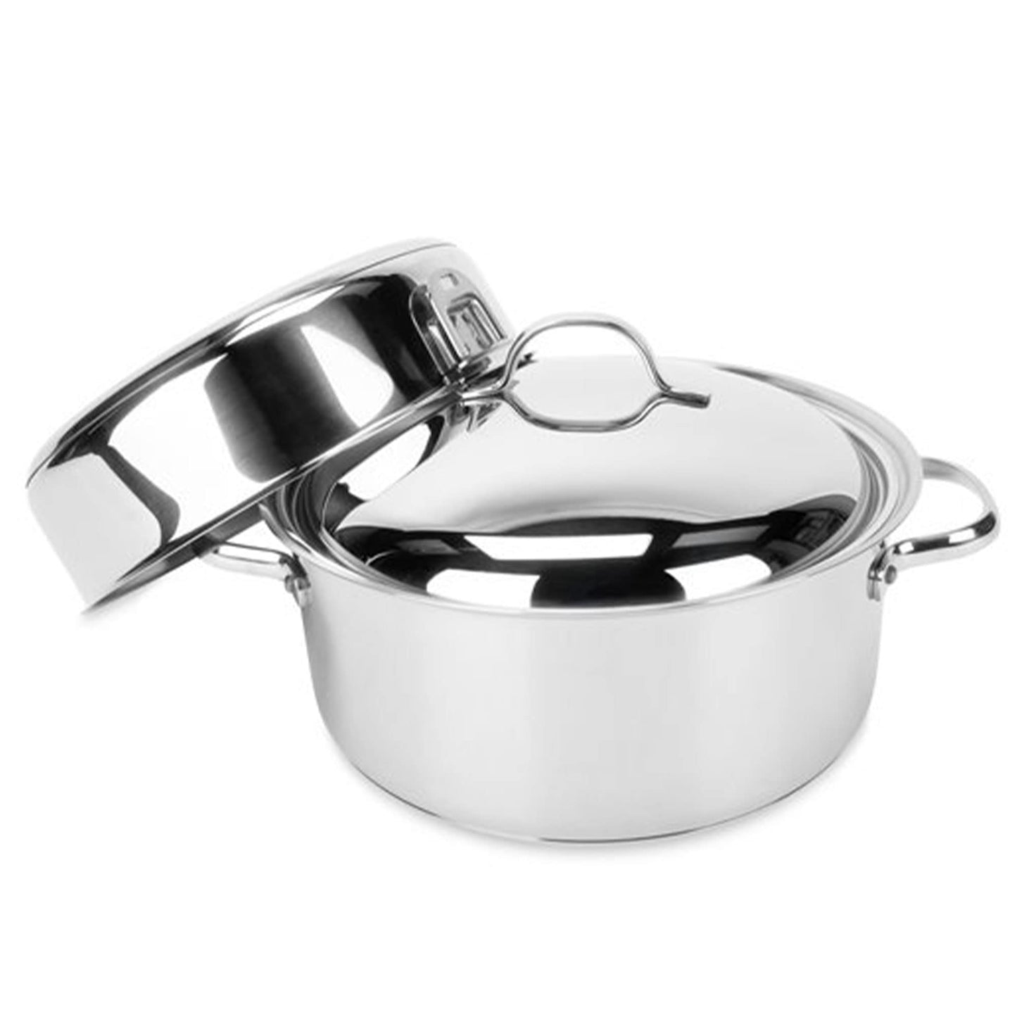 Camco Mfg 43921 Cookware 10 Pc Set Nesting Stainless Steel