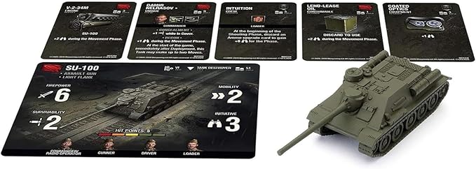 Gale Force Nine World of Tanks Miniatures Game: U.S.S.R Tank Platoon
