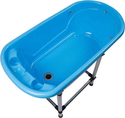 Flying Pig™ Pet Dog Cat Portable Bath Tub (Blue, 37.5"x19.5"x35.5")