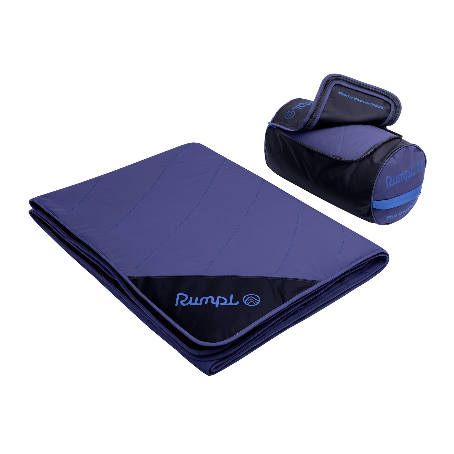 Rumpl Overland Mat – Waterproof, Padded Ground Cover and Blanket, Marionberry