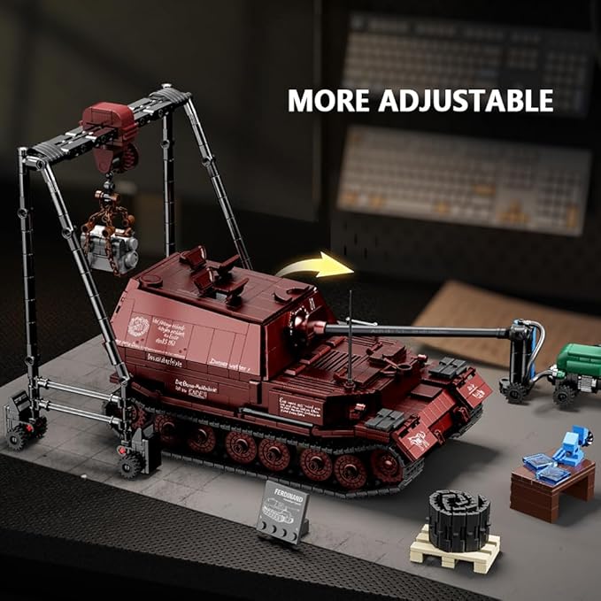 Military Armored Tank Vehicle Building Block Set (C5)