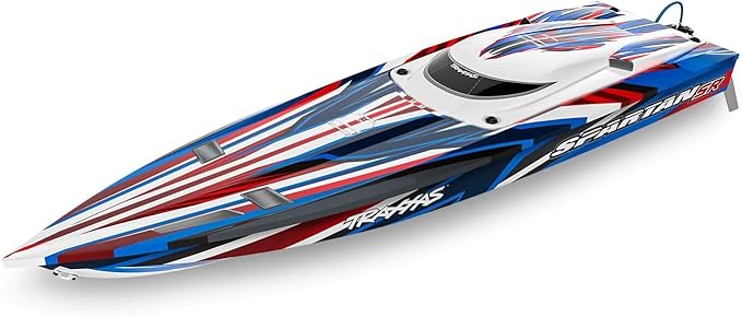 Traxxas TRA103076-4-RED Spartan SR 36 Brushless Boat Red