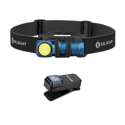 OLIGHT Perun 2 Mini Headlamp Bundle Oclip Rechargeable EDC Flashlight