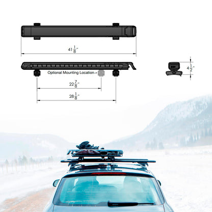 KUAT Grip 6 Durable Universal Car SUV Rooftop Crossbars Mounted Winter Sports Gear Hauling Transportation Slide-Out Locking Clamshell Rack, Fits 6 Skis/4 Snowboards - Gray Metallic with Orange Anodize