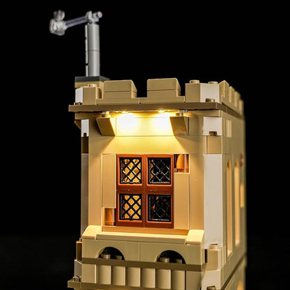 Upgraded Led Light Kit Compatible with Lego Flying Lessons Building Set Lights Decoration Compatible with Lego 76447 (Model Not Included)
