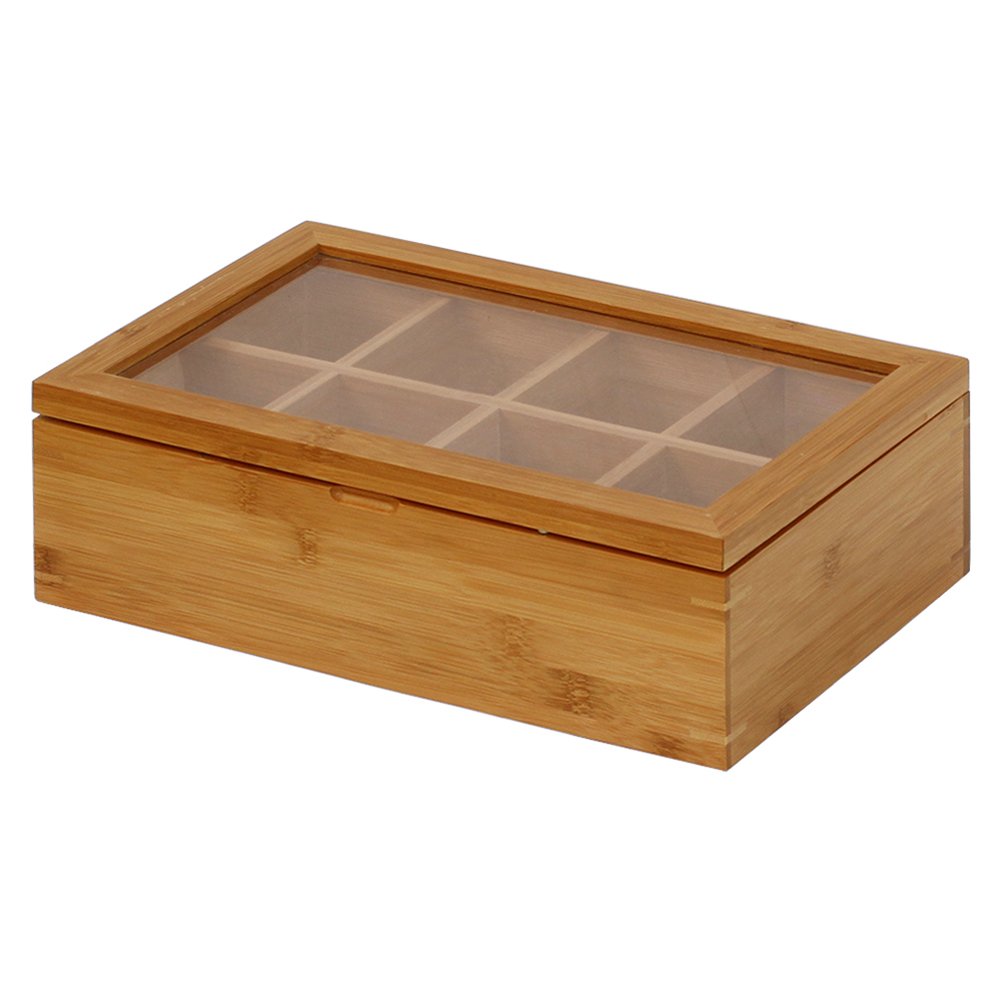 Oceanstar Bamboo Tea Box