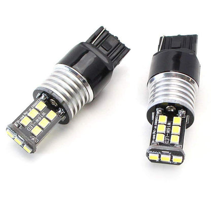 iJDMTOY Xenon White Daytime Running Lights for 2012-2015 Volkswagen Passat, Fit Halogen Headlamps Only