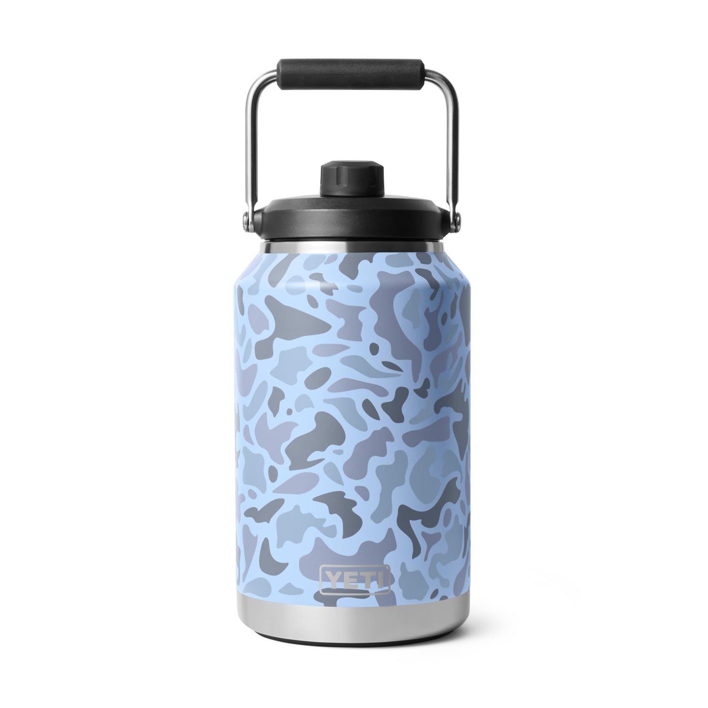 YETI Rambler Gallon Jug 2.0, Vacuum Insulated, Leakproof, Stainless Steel with MagCap, Blue Camo