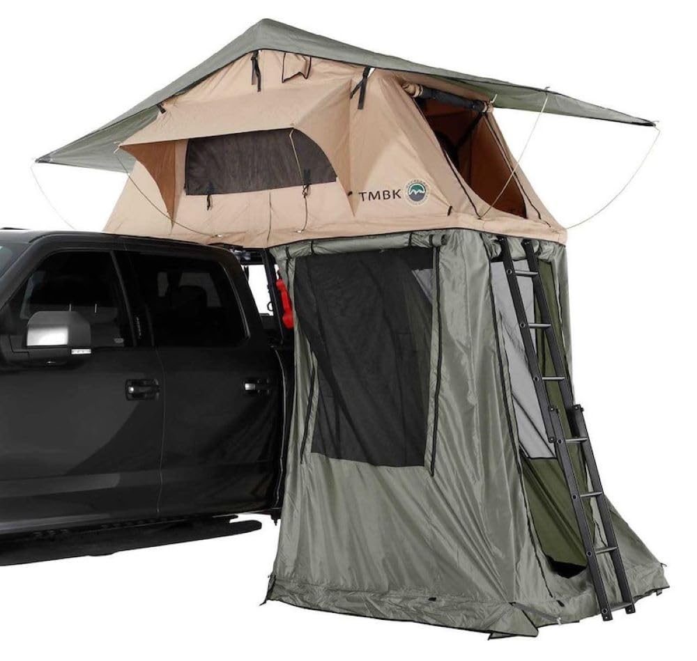 Overland Vehicle Systems 18549936: Hd Nomadic N4E - Annex Room with Floor, Green Body & Green Trim