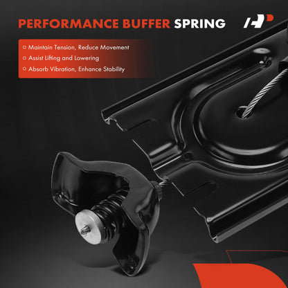 A-Premium Spare Tire Hoist Spare Tire Winch Carrier Compatible with Dodge Durango 2011 2012, Sport Utility, AWD