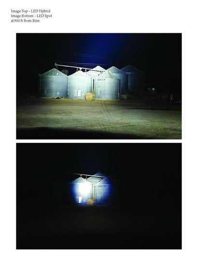Golight GT Series | 79008GT LED Hybrid, Portable Light with Permanent Mounting Shoe, Wireless Handheld Remote, White