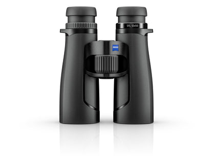 ZEISS SFL Binoculars Lightweight, Compact, Waterproof, Ultra-High Definition Coated Glass for Bird Watching, and Hunting for Twilight and Low Light Wildlife Observation with SmartFocus, Black (12x50)