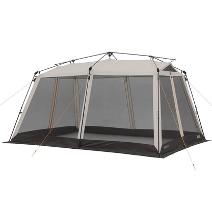 Bushnell Screenhouse with Instant Setup Technology | 14' x 10' Large Size with Extended Eaves Poles to Maximize Space For Camping & Hiking, For 8 Person