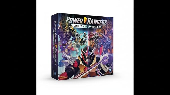 Renegade Game Studios Power Rangers Heroes of the Grid Light &amp Darkness Expansion Board Game for 2-5 Players