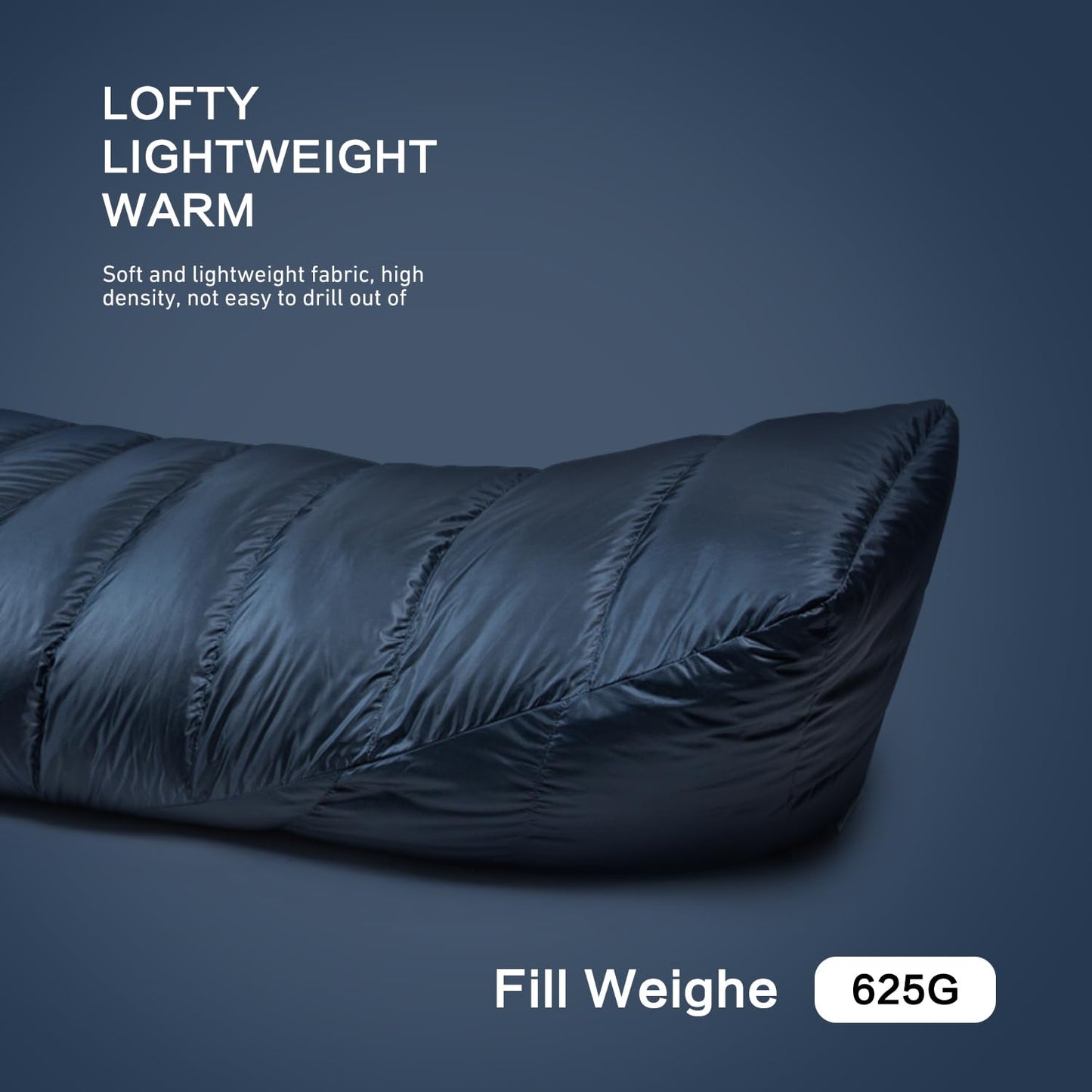 SANSEGAL Ultralight Mummy Down Sleeping Bag 650 Fill Power Duck Down Suits for 32 20 Degree F for Camping Hiking Backpacking