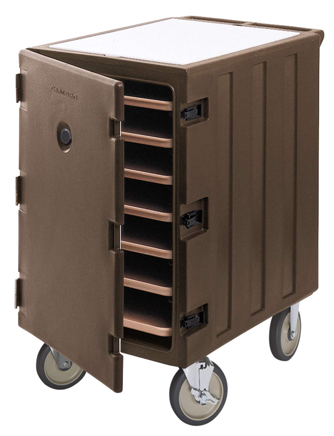 Cambro 1826LTC3131 Camcarts for Trays and Sheet Pans Dark Brown Case of 1