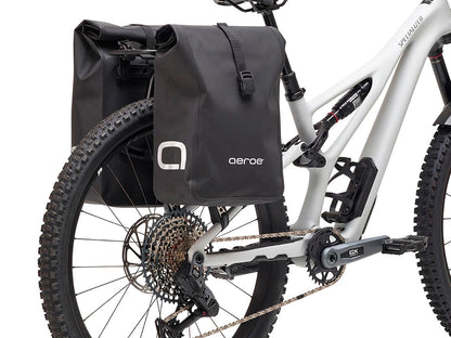 AEROE Spider Pannier Rack, Fits Mountain Bikes E MTB, Electric Mountain Bikes, Gravel. Easy Install & Use, Fits Any Brand Pannier Bag & Rack Trunks, Holds 35Lbs