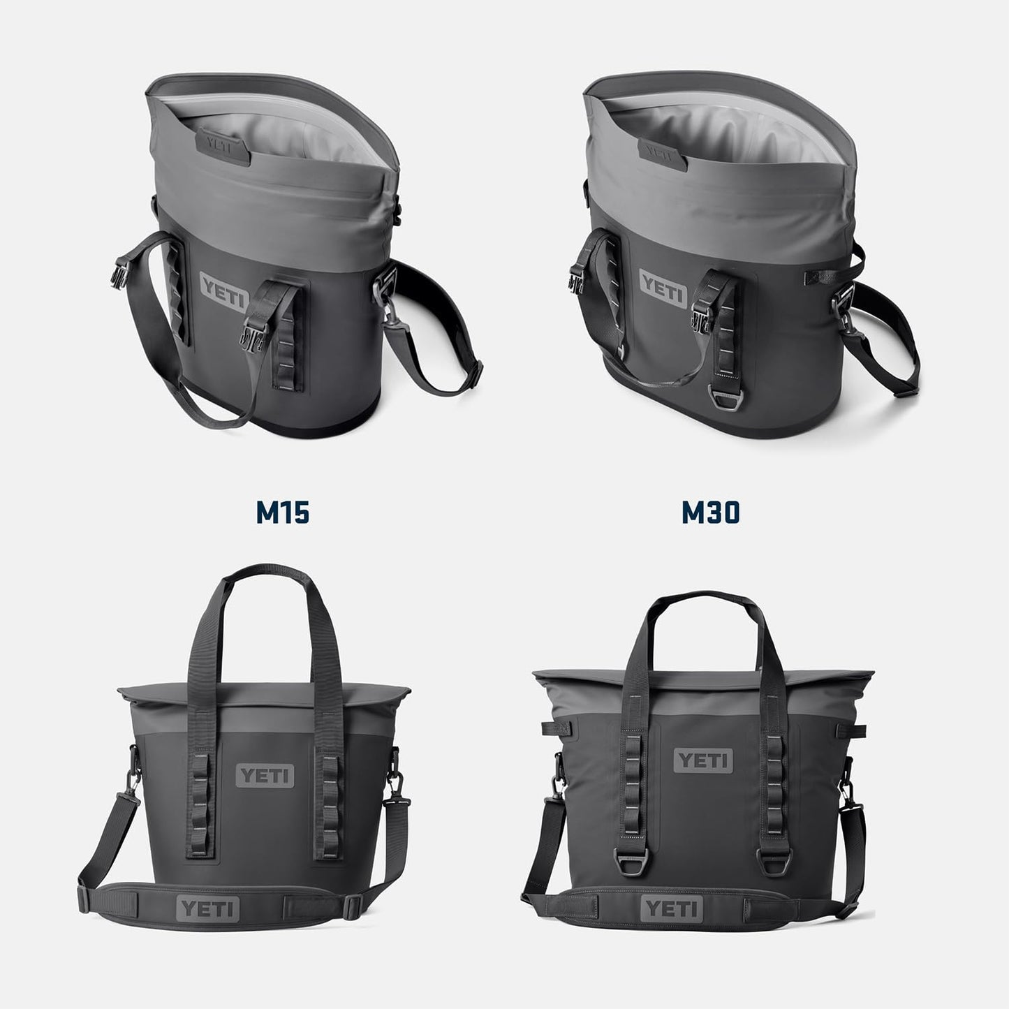 YETI Hopper M30 Portable Soft Cooler with MagShield Access, Olive