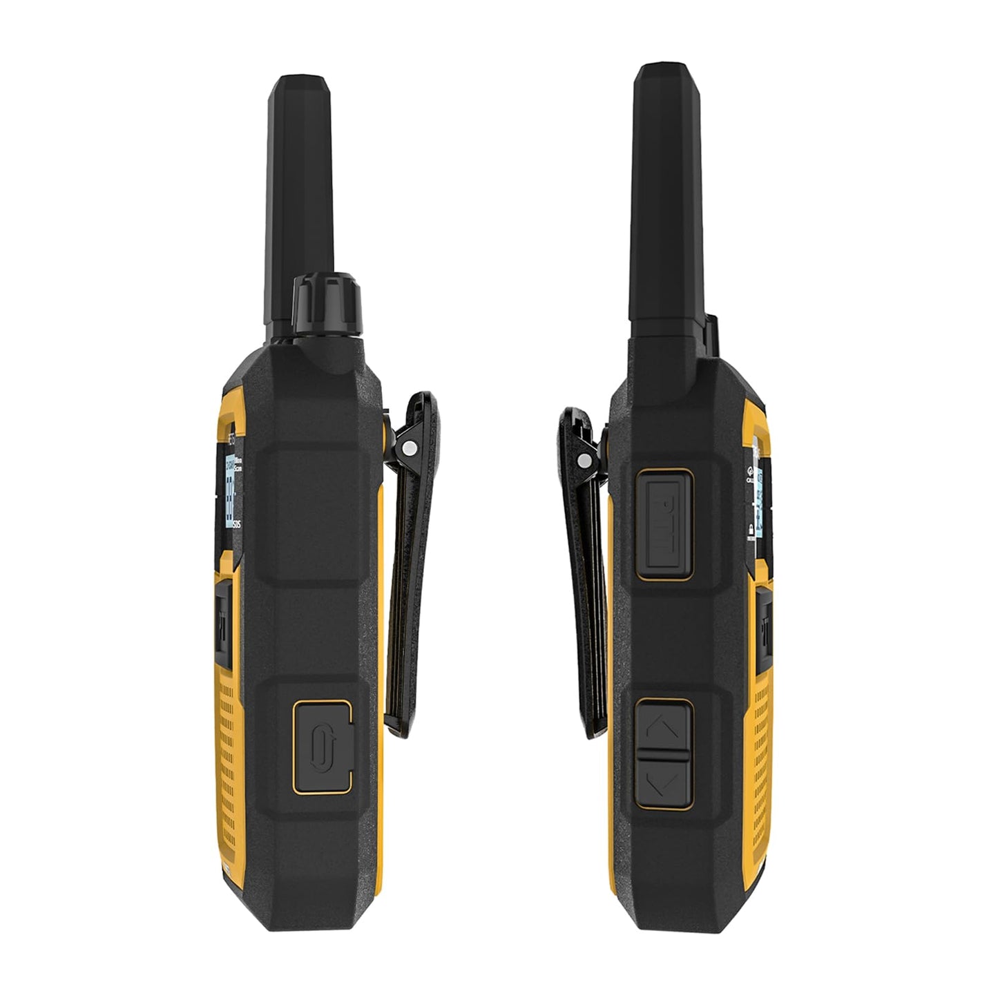 Retevis RB48 2 Way Radio Long Range, IP67 Waterproof Walkie Talkies Adults, Drop-Proof, 2000mAh, Emergency, Heavy Duty Two Way Radios, for Job Site Construction Warehouse(6 Pack)