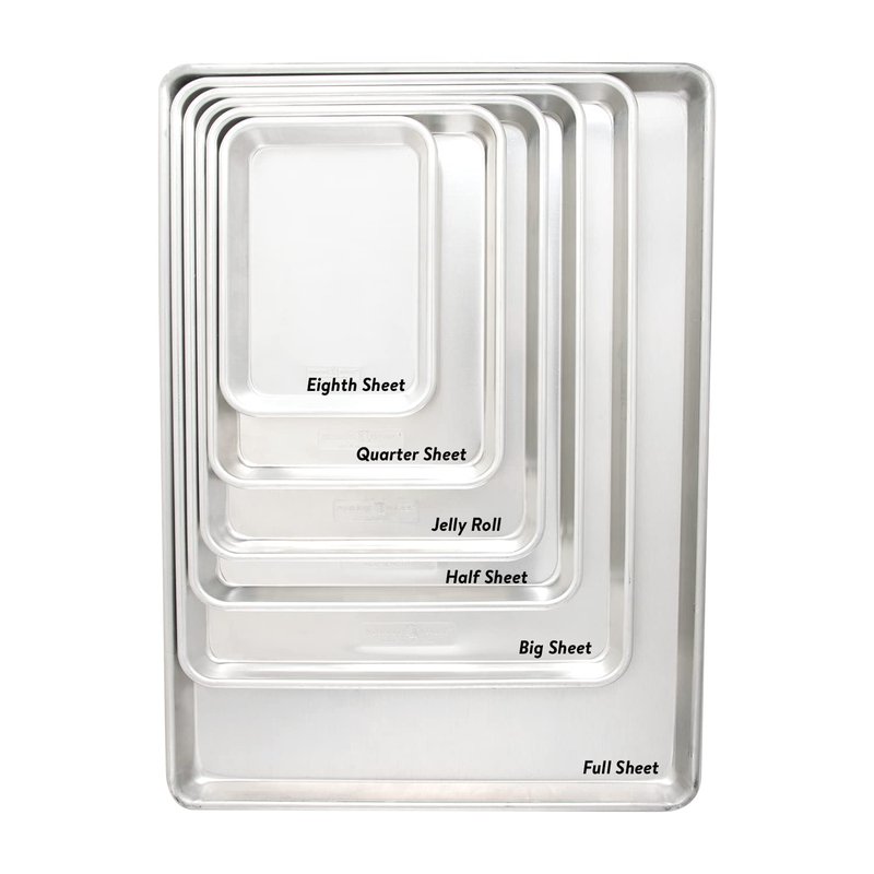Nordic Ware - 43172AMZM Nordic Ware Half Sheet with Oven Safe Nonstick Grid, 2 Piece Set, Natural
