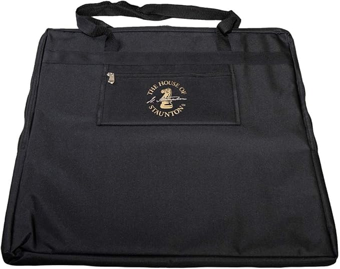The House of Staunton Standard Chess Board Carrying Bag - Small 20 x 20